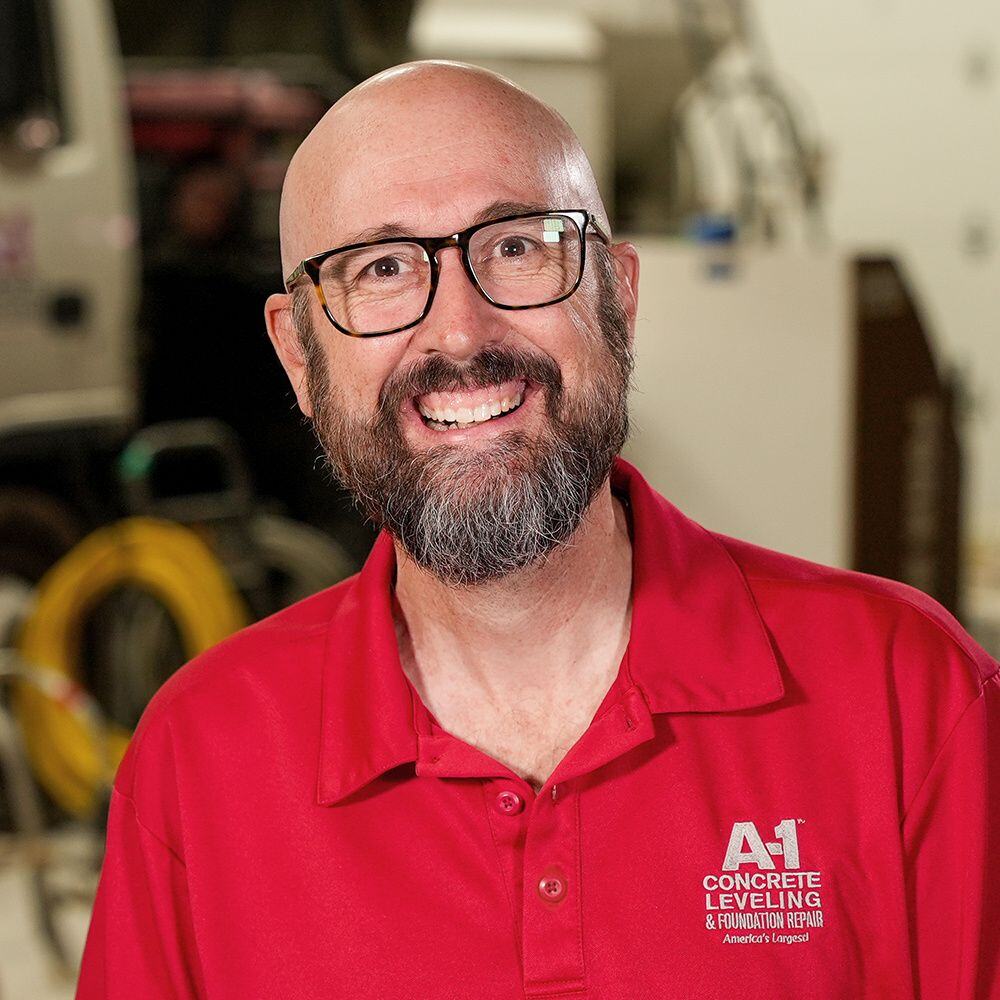Meet dale pease at a 1 concrete leveling corporate
